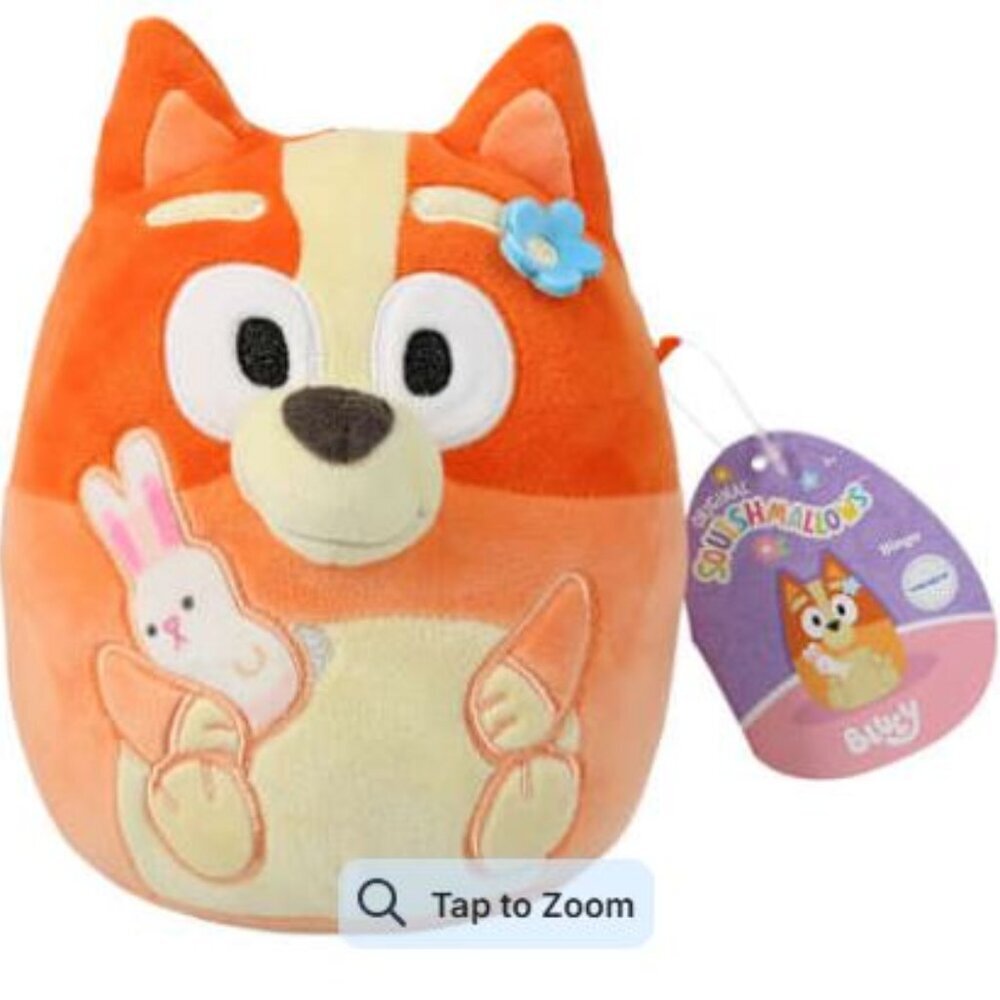 Squishmallow Bluey Easter Bingo New